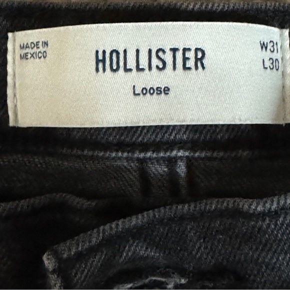 Hollister Black Loose Jeans - Picture 3 of 4